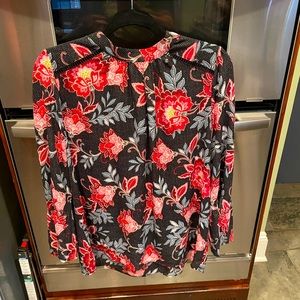 Loft NWT floral print blouse